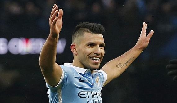 阿圭罗闪光，曼城4-0大胜