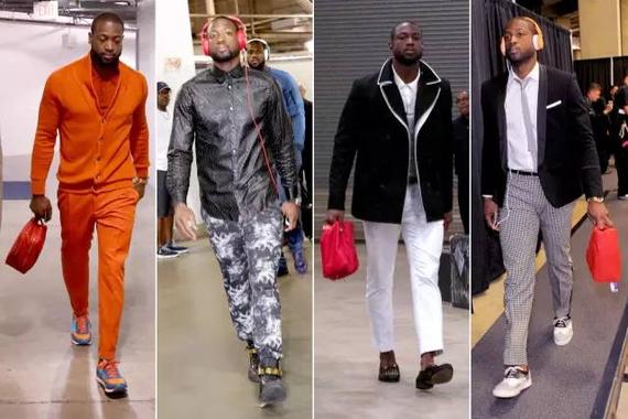 韦德是NBA的时尚潮流弄潮儿