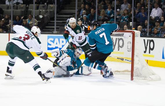 圣何塞鲨鱼 4比3 明尼苏达荒野