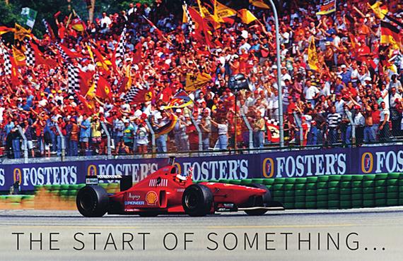 1996年舒马赫加盟法拉利后带领跃马从谷底复苏