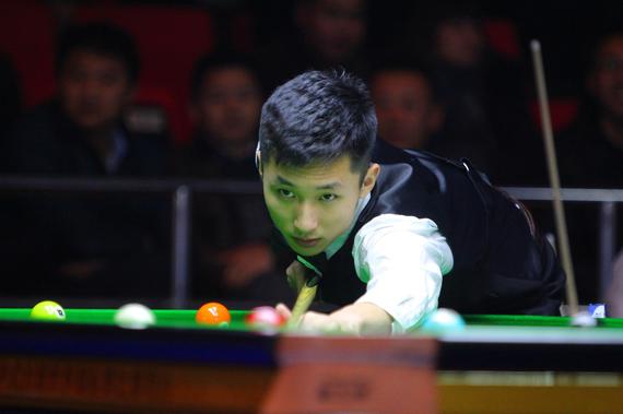 中式台球选手张广豪