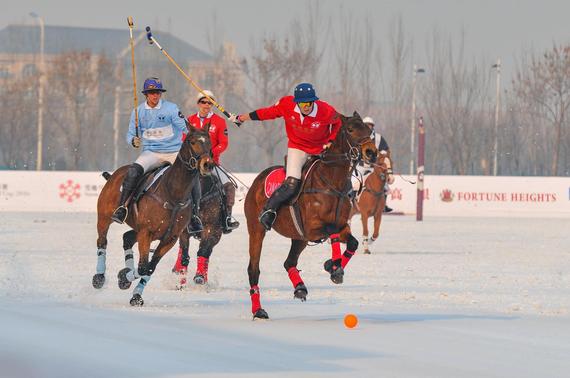富国高银雪地马球世界杯赛场