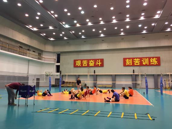 中国女排集训
