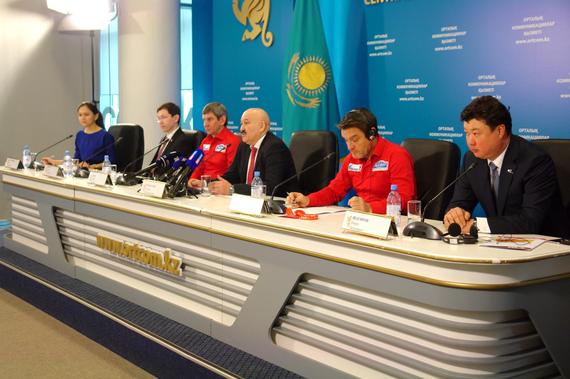 丝绸之路拉力赛发布会在阿斯塔纳举行