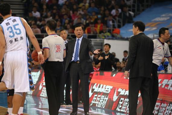 李秋平在比赛中