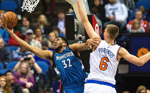 尼克斯客场轻取森林狼