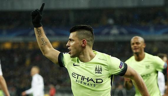 曼城3-1欧冠客胜占先