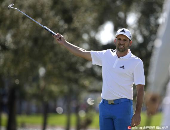 加西亚取得并列领先