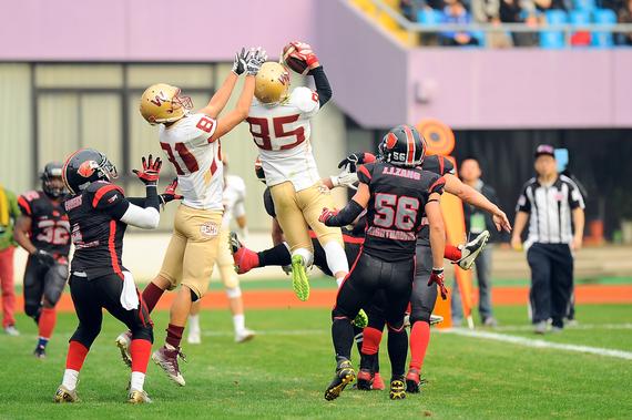 精彩激烈的比赛