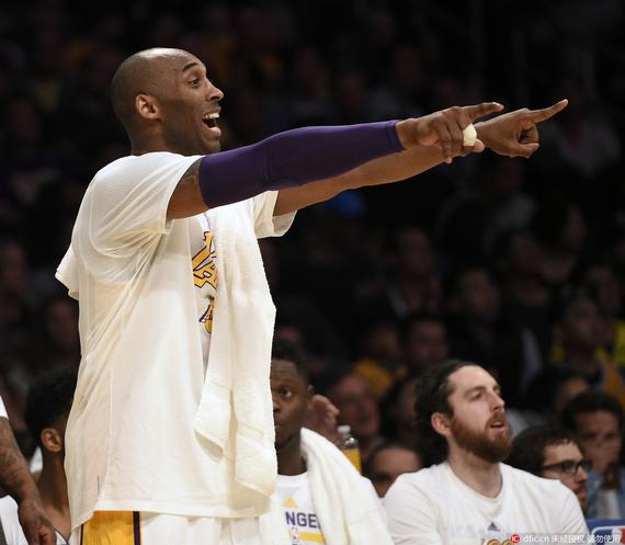 科比带领着年轻人们继续成长