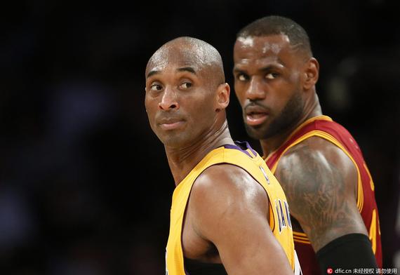 科比26分告别詹姆斯