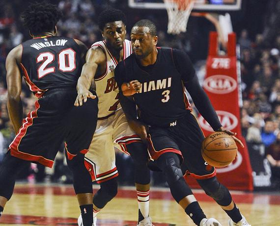 韦德本场比赛投篮手感不好