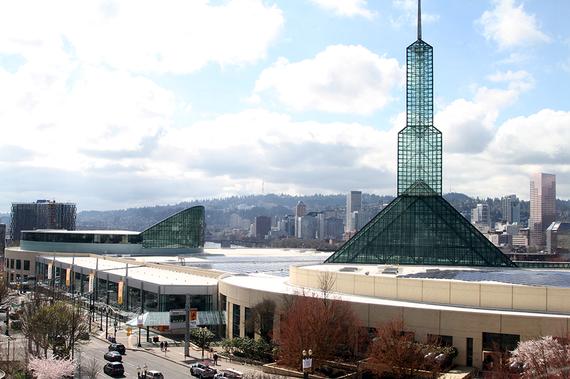 波特兰室内田径世锦赛赛场