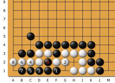 题目，黑杀白。正解图