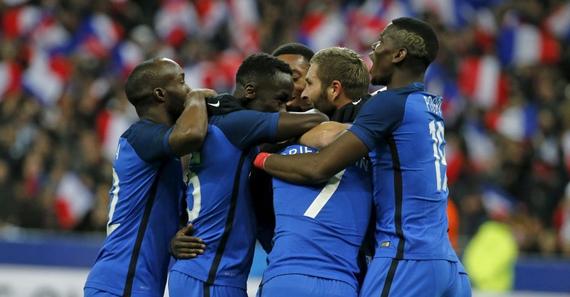 法国4-2取胜俄罗斯