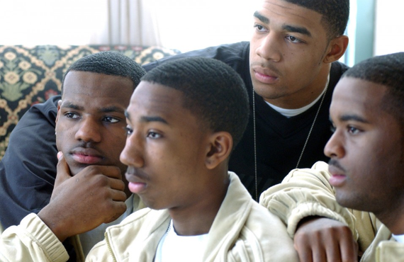 发小儿眼中的詹姆斯