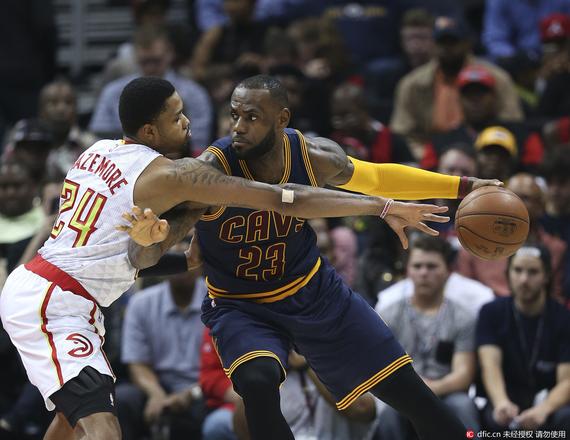 詹姆斯今夜就是骑士的神