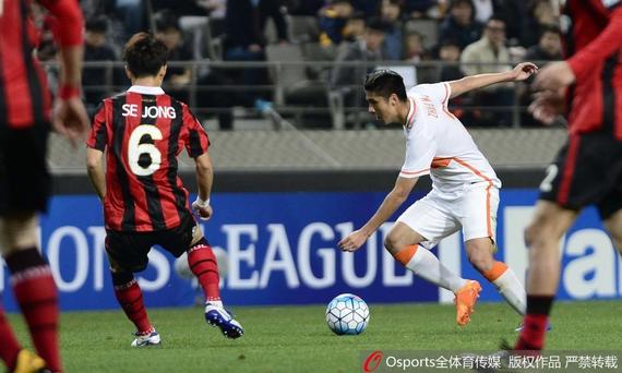 赵明剑在比赛中