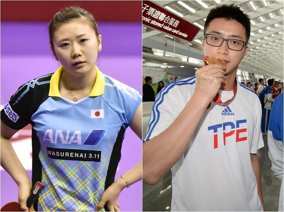 左图来源共同社，右图来源中央社