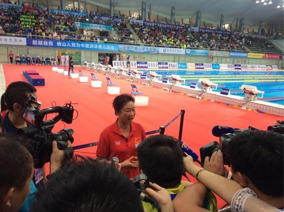 叶瑾表示宁泽涛决定退赛