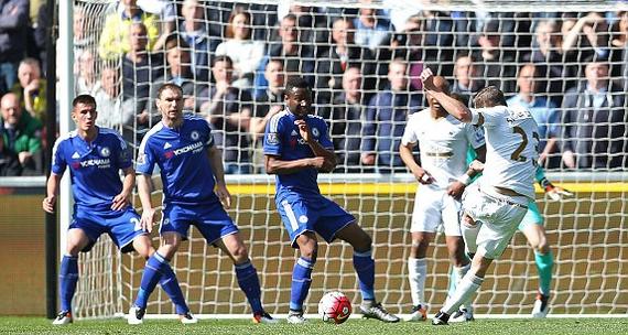 切尔西联赛15场不败被终结