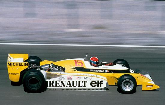 1979年,雷诺rs01赛车首夺f1分站冠军
