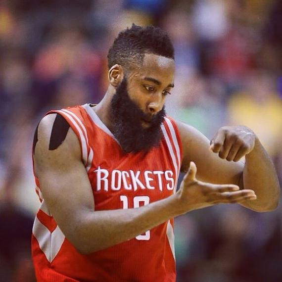 哈登：谢谢哥几个力助我们！