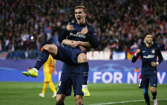 马竞2-0淘汰巴萨晋级四强