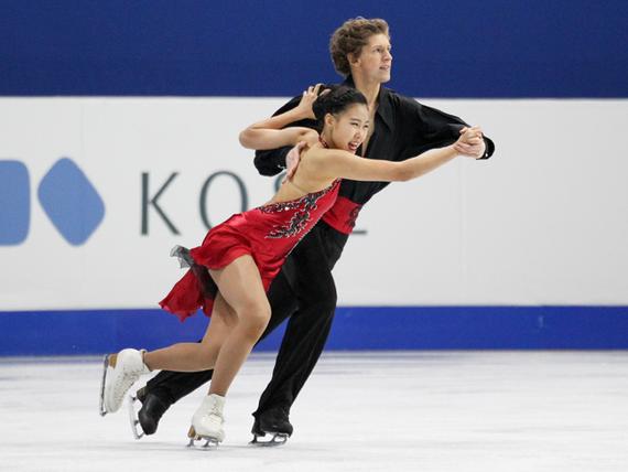 韩国冰舞组合瑞贝卡-金/米诺夫