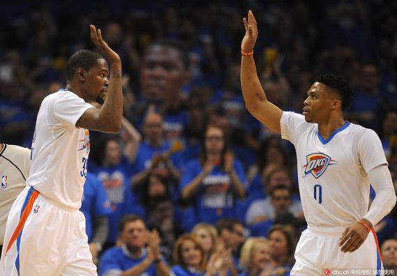 威少力挺杜兰特