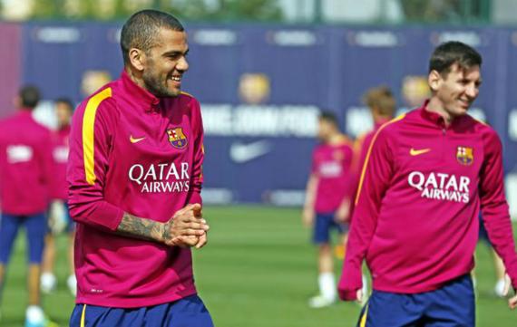 阿尔维斯高度称赞梅西