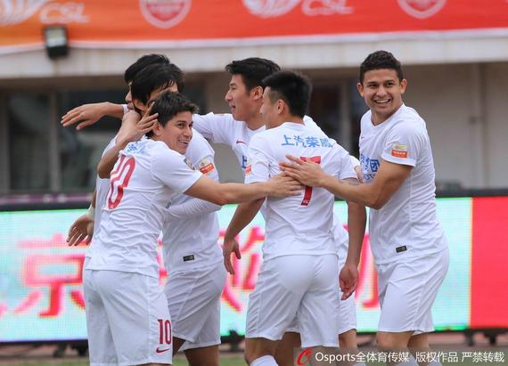 半场战罢上港客场暂时1-1亚泰