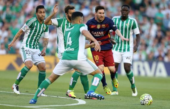 巴萨客场拿下贝蒂斯