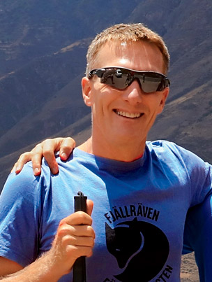 盲人马拉松跑者丹·柏林