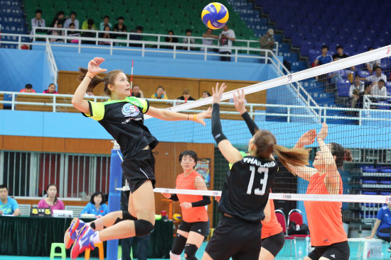塔达奥快球  (图片来源：中国排协 朱琳摄)