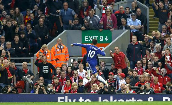 切尔西补时丢球客平利物浦