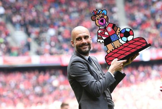 瓜迪奥拉告别安联球场