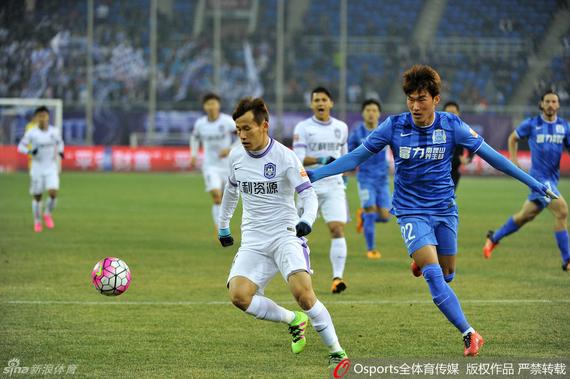 胡人天在比赛中