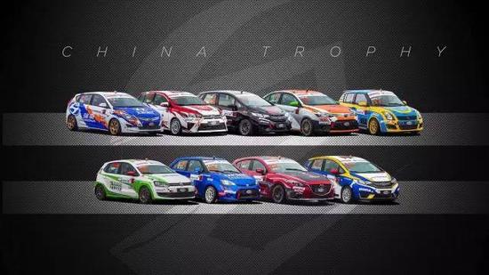 中国杯组参赛车辆