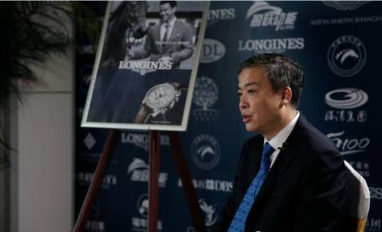 上海市体育局副局长 孙为民 先生 接受媒体采访