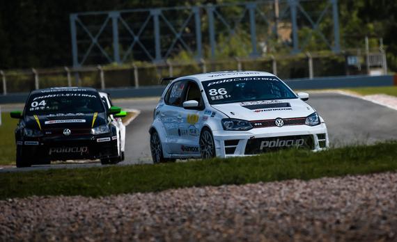 全新升级的上汽大众POLO GTI 1.4T 赛车