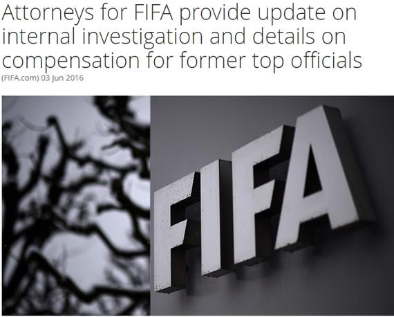 国际足联贪腐触目惊心