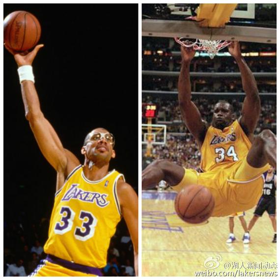 两代湖人中锋