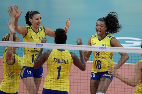 巴西女排大奖赛总决赛14人
