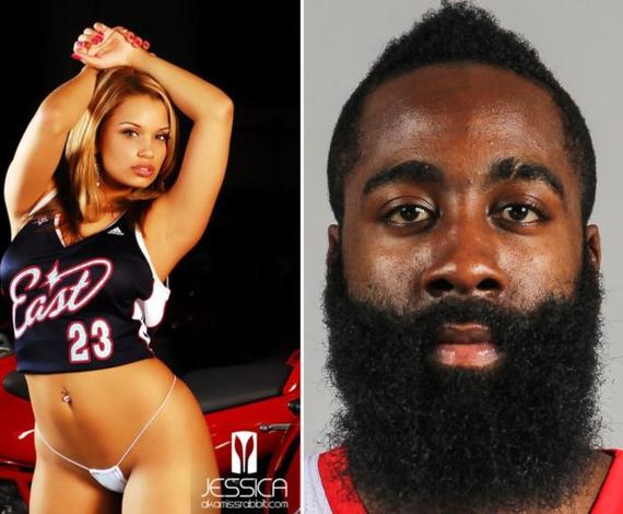 哈登恋上休城名模