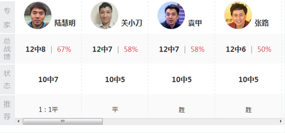 新浪专家团成绩