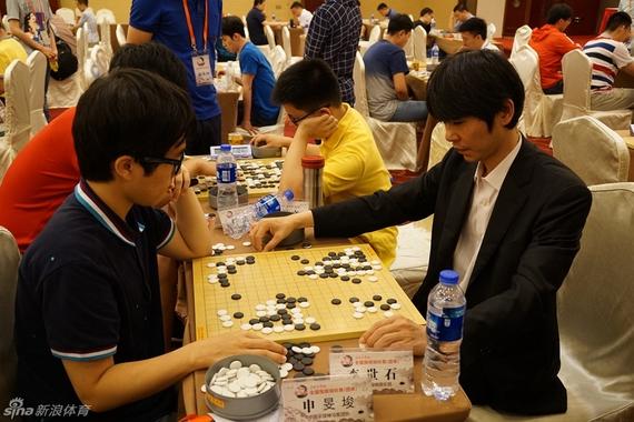 李世石击败申旻埈