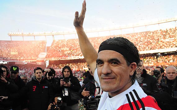 阿根廷传奇球星奥特加