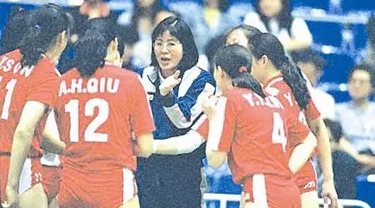 上世纪90年代郎平首次执教中国女排