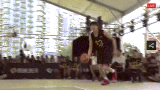 普拉打板空接扣篮